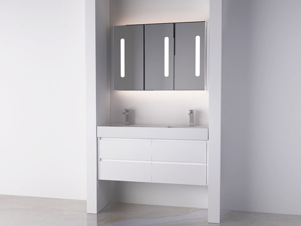Modern Bathroom Cabinet, Case From WASHINGTON, USA Modern Bathroom Cabinet, Case From WASHINGTON, USA