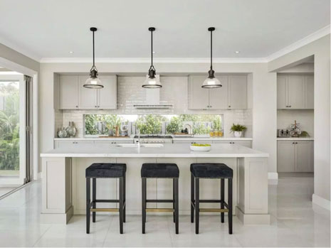 light beige cabinets